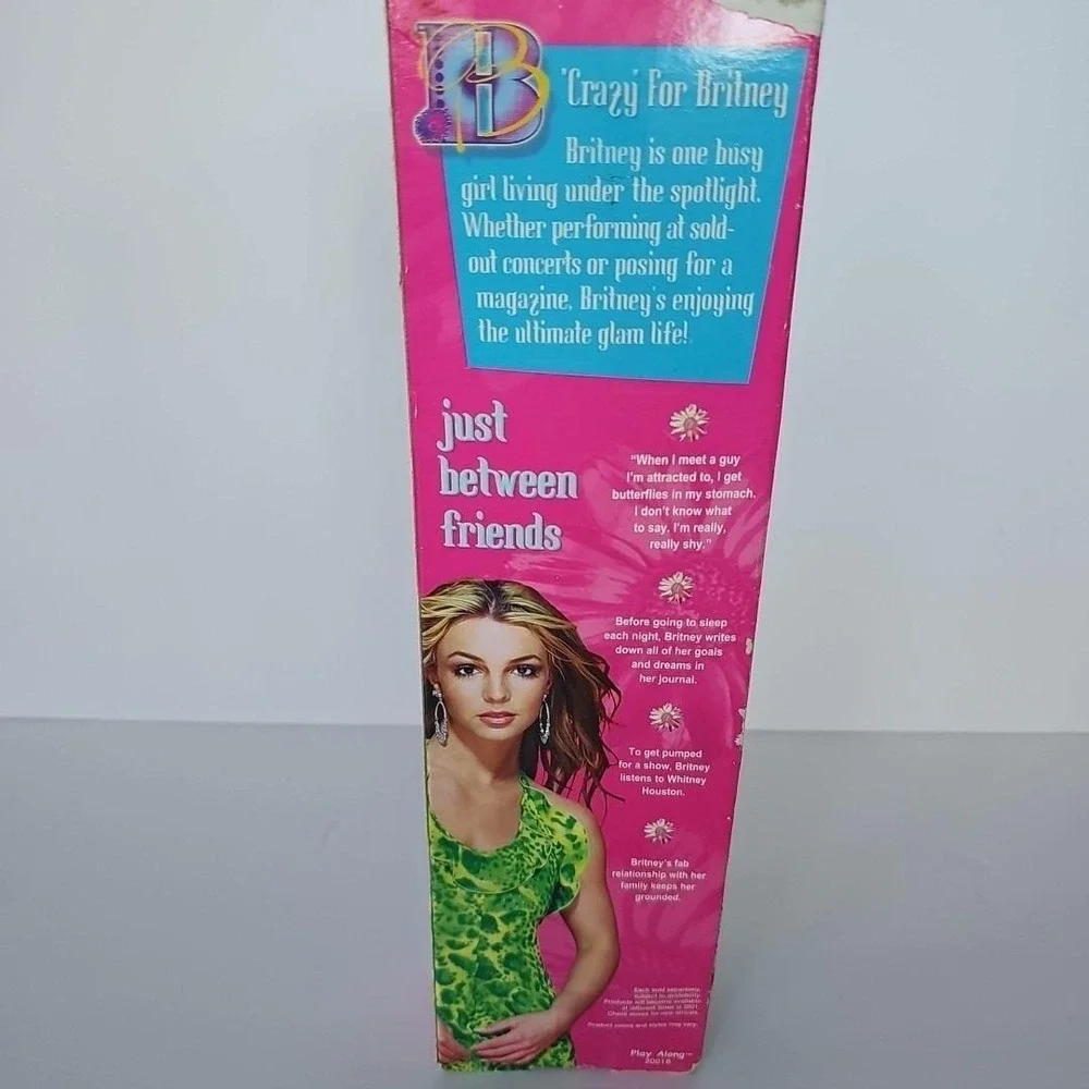2001 Britney Spears Play‎ Along Doll Pepsi TV Commercial Outfit Y2K Collectible
